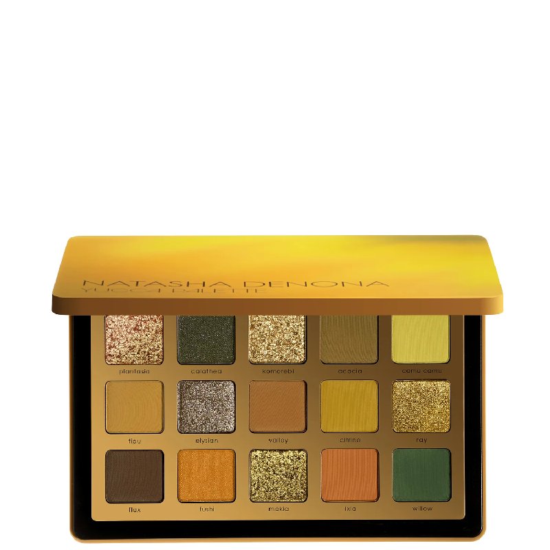 Natasha Denona Yucca Palette - 15-Pan Eyeshadow Palette with Warm Earthy Tones