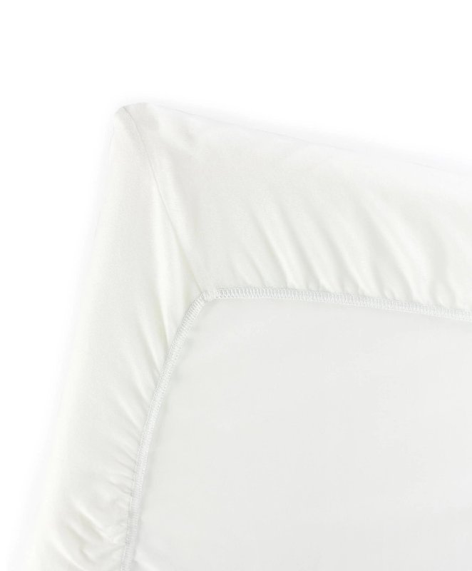 BabyBjorn Travel Cot Light Organic Cotton Fitted Sheet - White