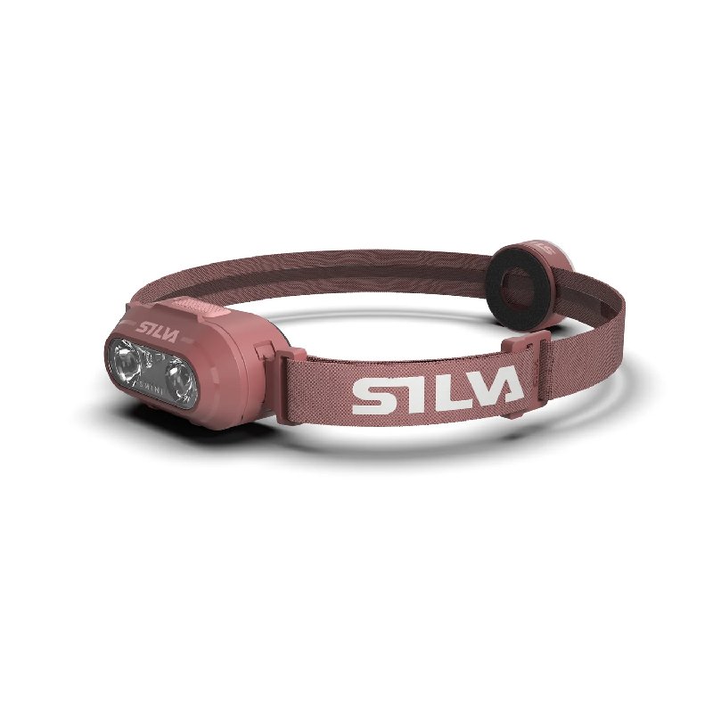Silva Smini Headtorch in Rose with USB-C Rechargeable Battery