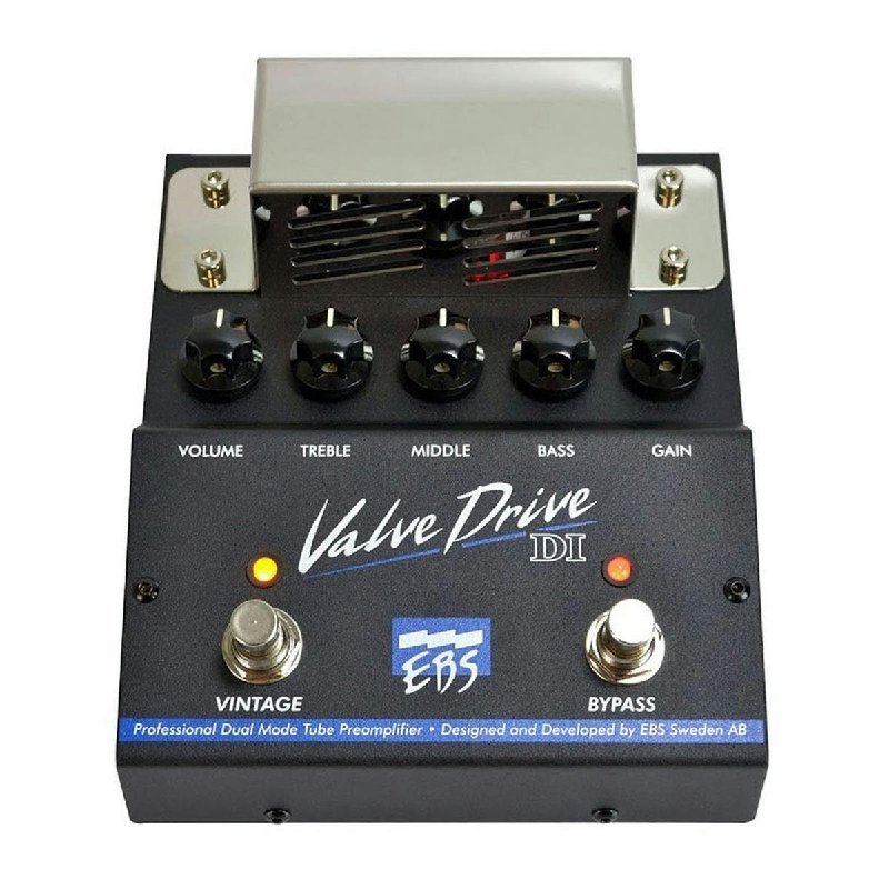 EBS Valve Drive DI Bass Preamp and Overdrive Pedal
