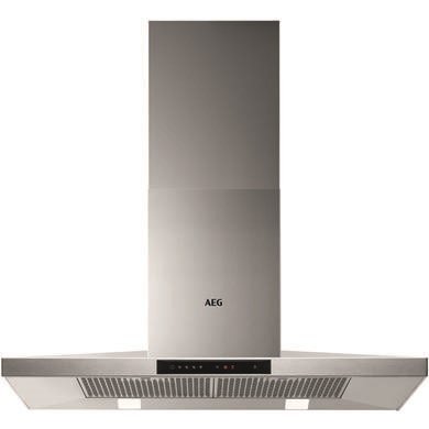 AEG DKB5960HM 90cm Pyramid Chimney Cooker Hood in Stainless Steel - Refurbished Grade A3