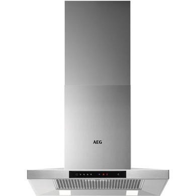 Refurbished AEG DKB5660HM 60cm Pyramid Chimney Cooker Hood in Stainless Steel