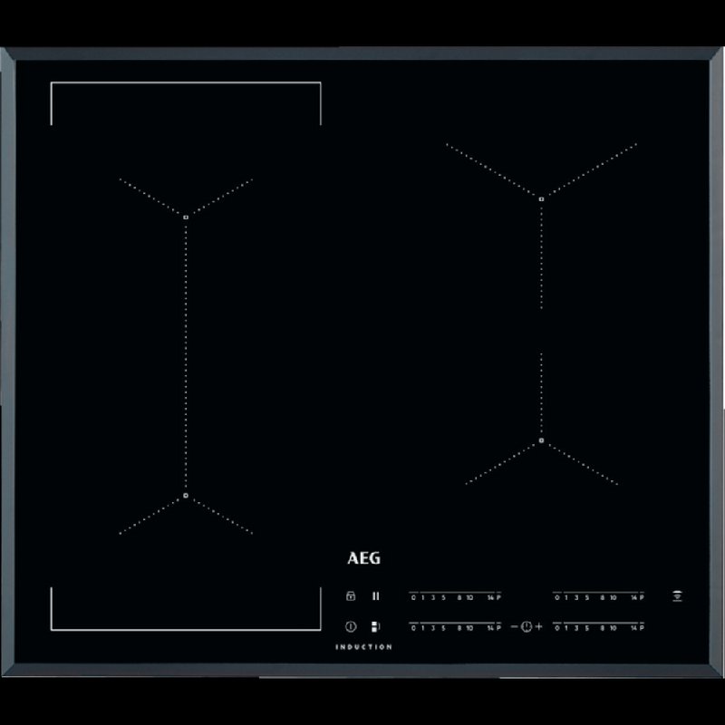 AEG IKE64441FB 60cm 4 Zone Induction Hob in Black