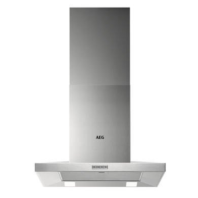 AEG 5000 Series 60cm Pyramid Chimney Cooker Hood in Stainless Steel