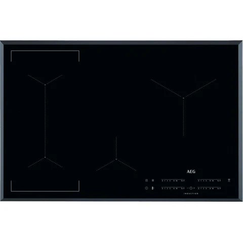 AEG IKE84441FB Series 6000 80cm Black 4-Zone Induction Hob