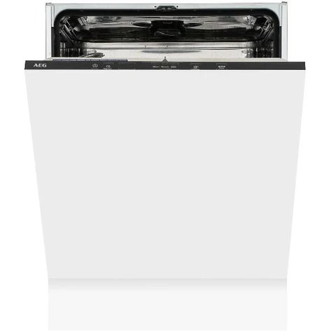 AEG FSB42607Z White Integrated Dishwasher with AirDry Technology