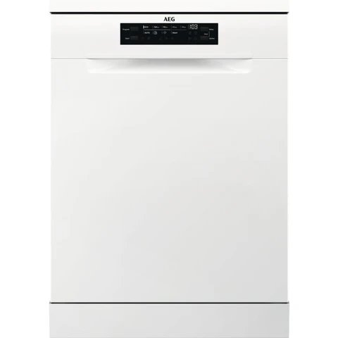 AEG FFB73727PW 7000 Series Freestanding Dishwasher with GlassCare System