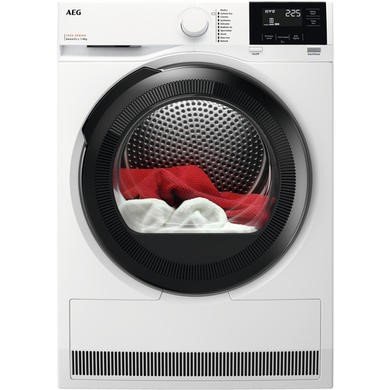 AEG 7000 Series SensiDry 8kg Heat Pump Tumble Dryer in White