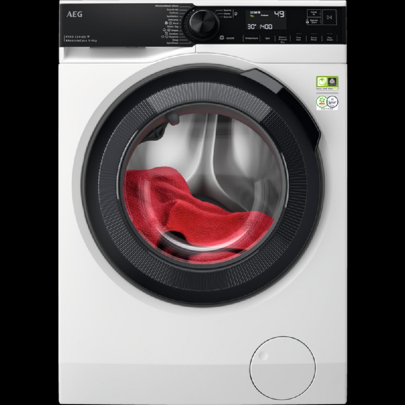 AEG LFR94946WS 9000 Series White Freestanding 9kg Washing Machine, 1400 RPM, A Energy Rating