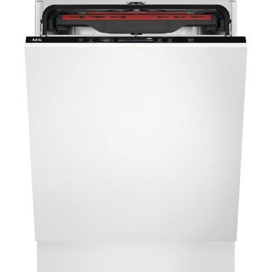 AEG Series 6000 SatelliteClean Integrated Dishwasher - C-Rated, Black Control Panel, Model FSS64907Z