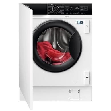 AEG 7000 Series ProSteam LF7C8636BI Integrated 8kg 1400 Spin Washing Machine White