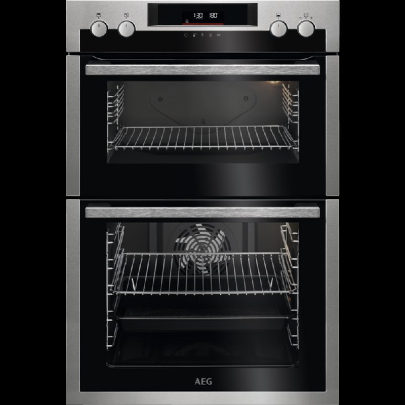 AEG DCS531160M Stainless Steel Built-In Electric Double Oven