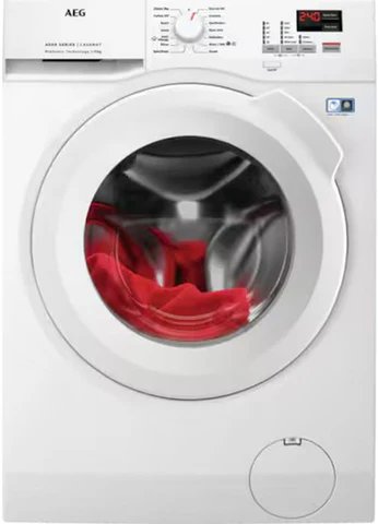 AEG L6FBK141B White 10kg Washing Machine with 1400 RPM Spin