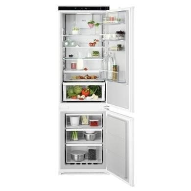 AEG Series 7000 White Integrated 60/40 Frost Free Fridge Freezer, 249L