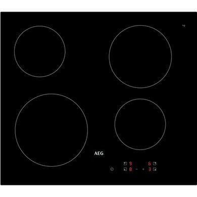 AEG 3000 Series HRX64300CB 60cm 4 Zone Ceramic Hob in Black