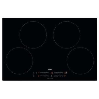 AEG 3000 Series 80cm 4 Zone Induction Hob in Black