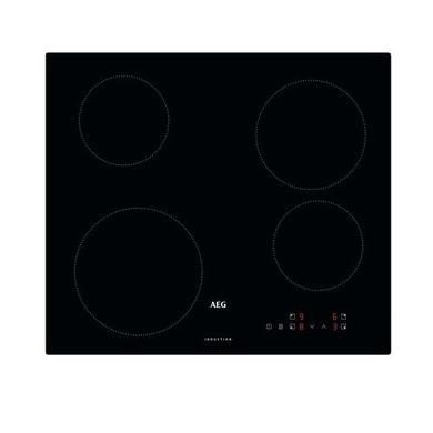 AEG 3000 Series 60cm 4-Zone Induction Hob in Black