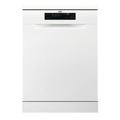 AEG Series 5000 AirDry Freestanding Dishwasher - White, 13 Place Settings