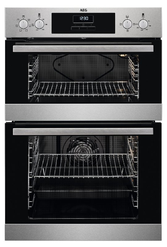 AEG DEX33111EM Stainless Steel Built-in Electric Double Oven