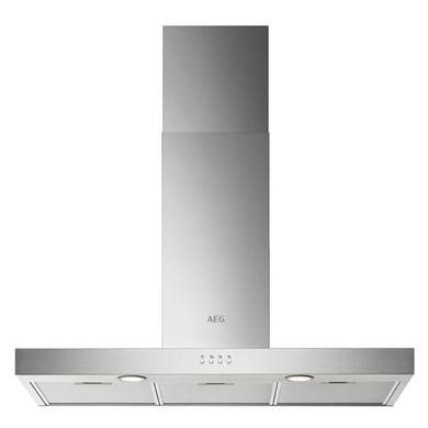 AEG 6000 Series DBX3950M 90cm ExtractionTech Chimney Cooker Hood in Stainless Steel (Refurbished)