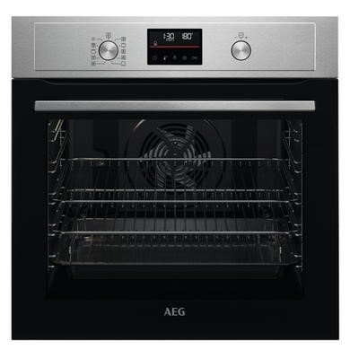 AEG 6000 Series BPX535061M 60cm Built-In Single Electric Oven in Stainless Steel - Refurbished