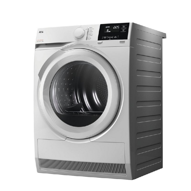 AEG TR718L2B White 8KG Heat Pump Tumble Dryer with A++ Energy Rating