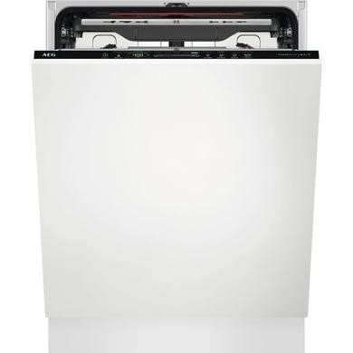 AEG Series 9000 FSS96828P Integrated Dishwasher with ComfortLift, Smart Wi-Fi, A-Rated, Black Control Panel