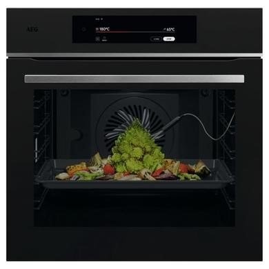 AEG 9000 Series TT9PB831AT ProAssist Electric Single Oven - Matt Black, 71L