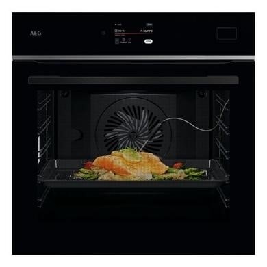 AEG 8000 Series TB8SB731AB MealAssist Electric Single Oven with SteamPro - Black, 70L
