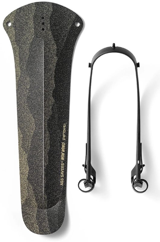 Ass Savers Win Wing 2 Gravel Rear Mudguard - Black