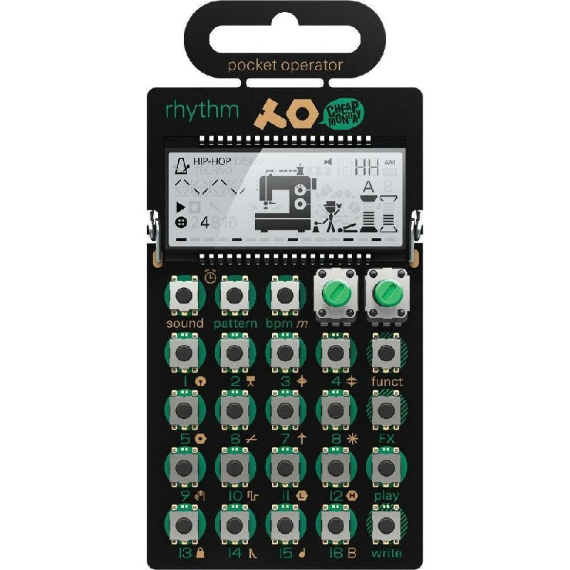 Teenage Engineering PO-12 Rhythm Pocket Operator Drum Machine