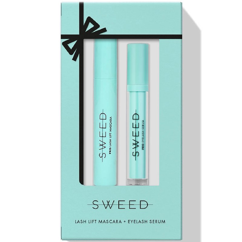 Sweed Lash Lift Mascara and Eyelash Growth Serum Set, 8ml + 3ml