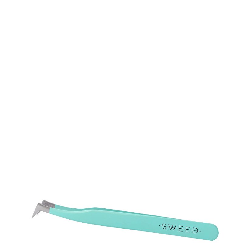 Sweed Tweezers with Rubber Finish and Protective Bag
