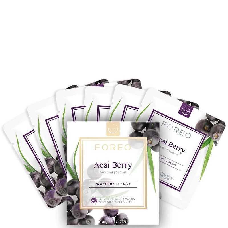 FOREO Acai Berry UFO/UFO Mini Firming Face Mask (6 Pack)