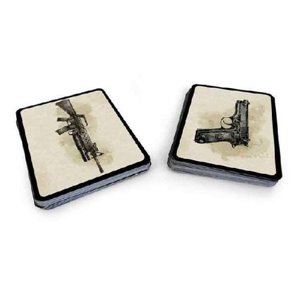 Twilight 2000 RPG Weapon Cards Box Set by Free League Publishing
