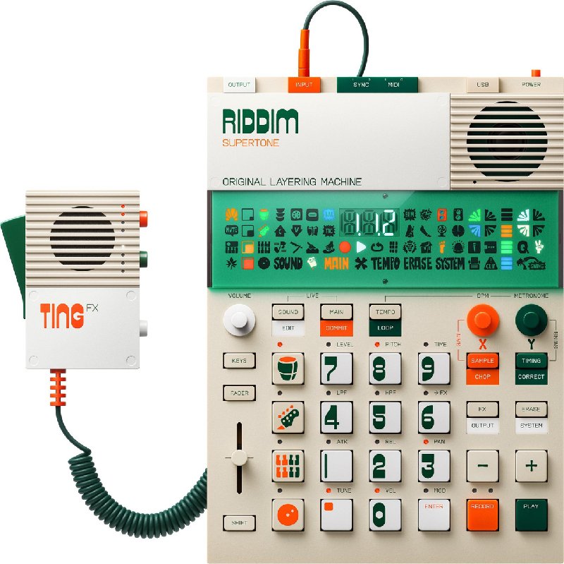 Teenage Engineering EP-40 RIDDIM Sampler and Sequencer
