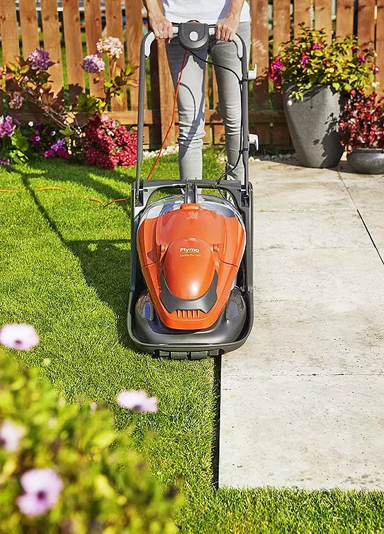 Flymo EasiGlide Plus 360V 36cm Corded Hover Lawnmower with 1800W Motor