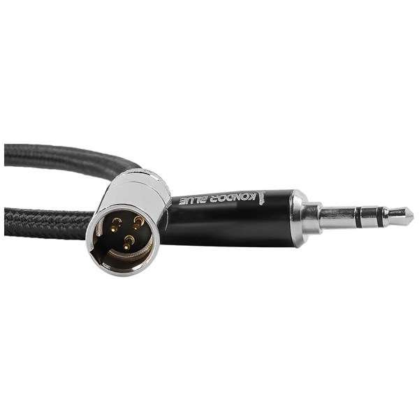 Kondor Blue Mini-XLR Male to 3.5mm Mono Audio Cable for Rode (14-inch)