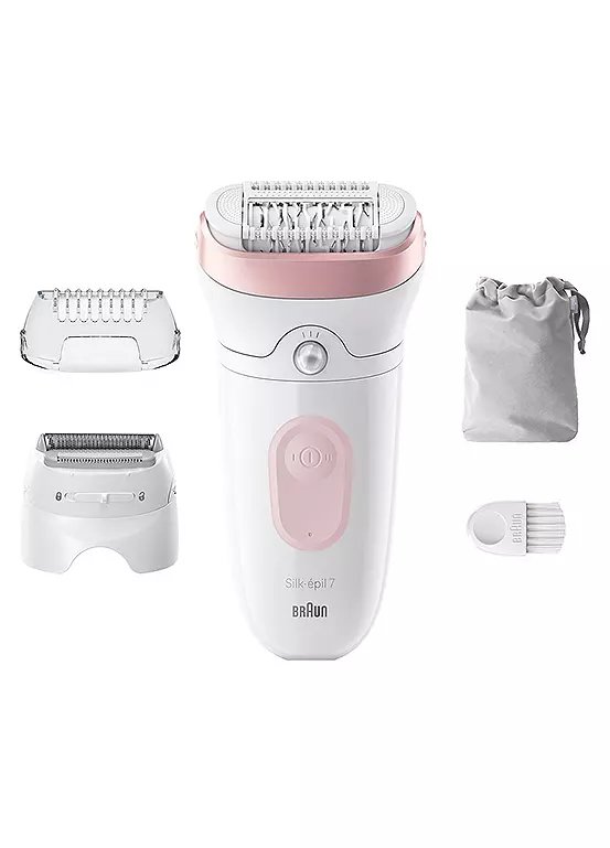Braun Silk-épil 7 SE7-030 Wet & Dry Cordless Epilator with Wide Head