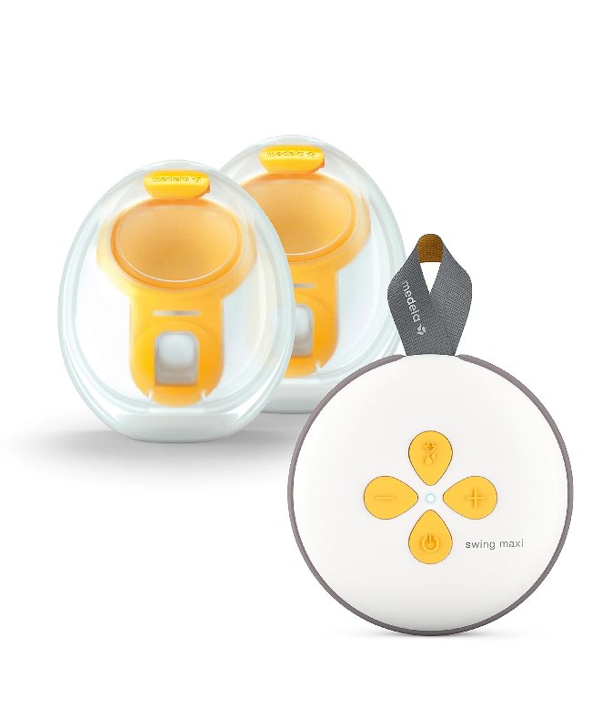 Medela Swing Maxi Hands-Free Double Electric Breast Pump with Collection Cups