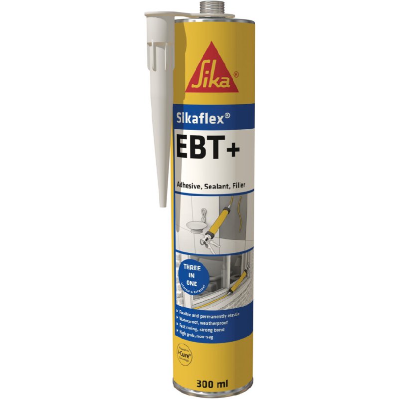 Sikaflex EBT Plus Adhesive Sealant Filler 300ml Black