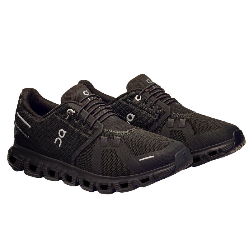 On Women's Cloud 6 Running Shoes in Black