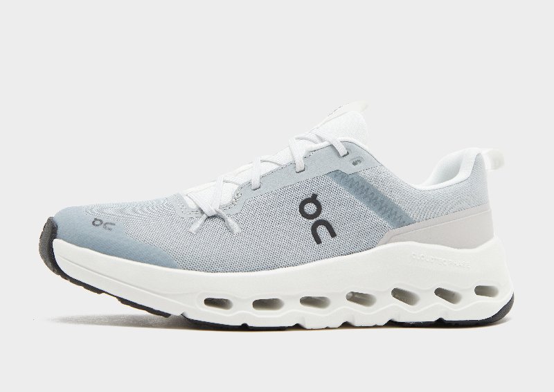 On Running Cloudleap Junior Trainers in Glacier and White