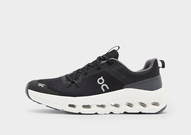 On Running Cloudleap Junior Trainers in Black and White