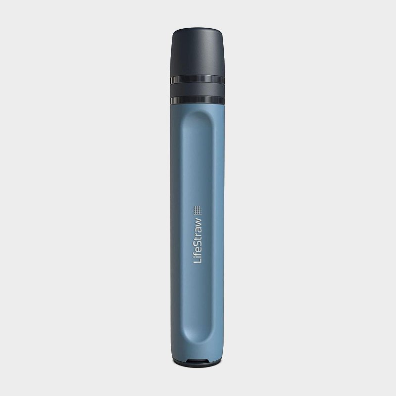 LifeStraw Peak Personal Water Filtration Straw - Blue