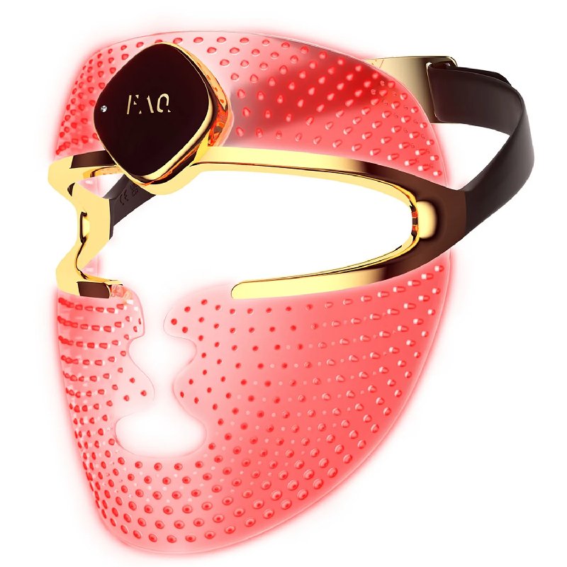 Foreo FAQ 202 Smart Anti-Aging NIR + LED Light Face Mask with Silicone Cleaning Spray 60ml