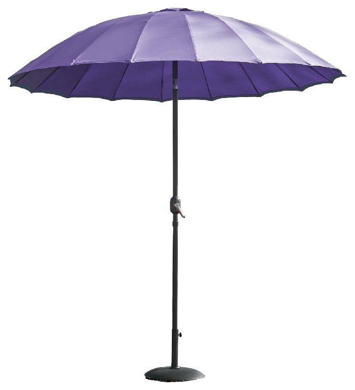 Norfolk Leisure Geisha 2.5m Tilting Garden Parasol in Purple