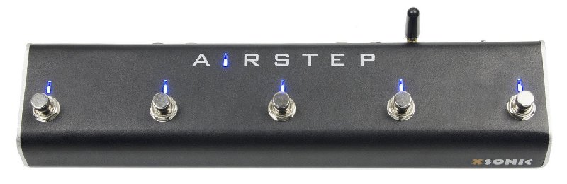 XSONIC AIRSTEP Smart MIDI Controller Footswitch with Bluetooth and Expression Pedal Inputs