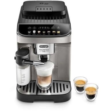 De'Longhi Magnifica Evo ECAM290.83.TB Bean-to-Cup Coffee Machine in Titanium Black with Touch Display