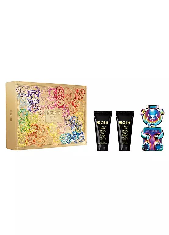 Moschino Toy 2 Pearl Eau de Parfum Gift Set with 50ml Spray, Shower Gel & Body Lotion